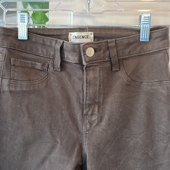 L’agence Margot Coated Jean Olive - Picture 4 of 4